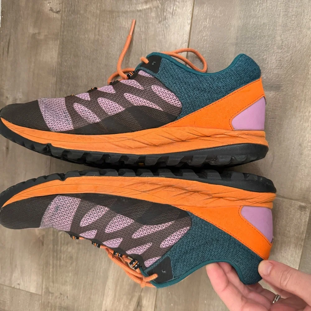 Merrell Antora QForm2 Shoe Mountain W 11‎ Trail Running Vibram Sneaker Colorful